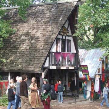 Our booth at the Kansas City Renaissance Festival